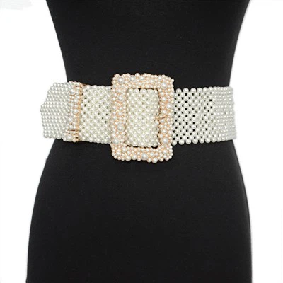 Tamnoplavi pojas od ratana širine 5 cm